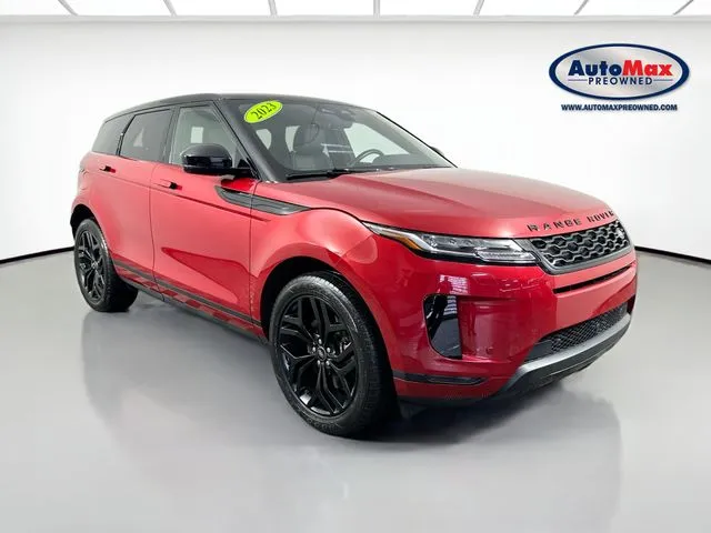 Red 2023 Land Rover Range Rover Evoque S for sale in Framingham, MA