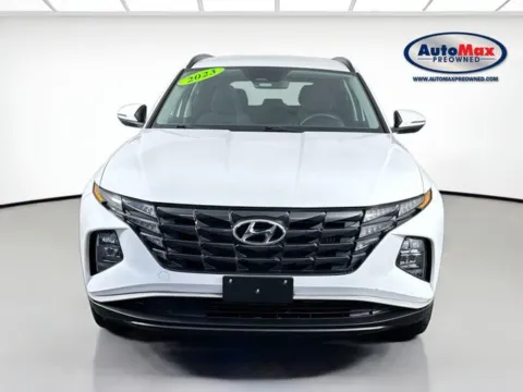 Photos of 2023 Hyundai Tucson Hybrid Blue for sale in Framingham, MA at AutoMax Preowned Framingham