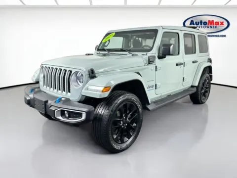 Another view of 2023 Jeep Wrangler Sahara 4xe for sale in Framingham, MA at AutoMax Preowned Framingham