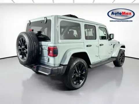 Photos of 2023 Jeep Wrangler Sahara 4xe for sale in Framingham, MA at AutoMax Preowned Framingham