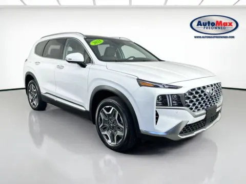 White 2023 Hyundai Santa Fe Plug-In Hybrid Limited for sale in Framingham, MA