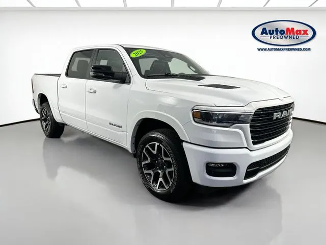 White 2025 Ram 1500 Laramie for sale in Framingham, MA