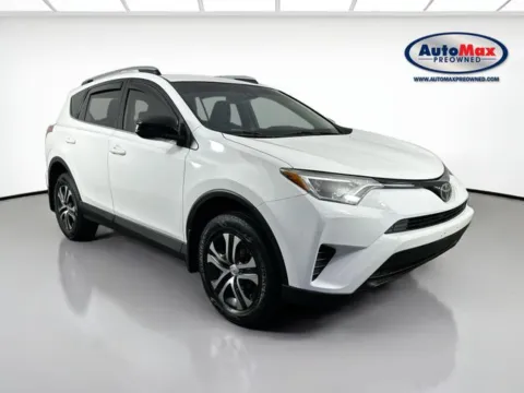 White 2017 Toyota RAV4 LE for sale in Framingham, MA