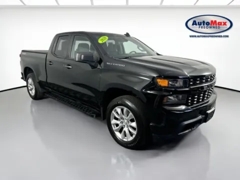 Black 2020 Chevrolet Silverado 1500 Custom for sale in Framingham, MA