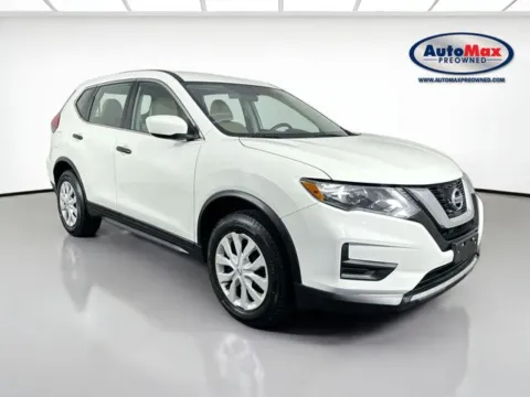 White 2017 Nissan Rogue S for sale in Framingham, MA