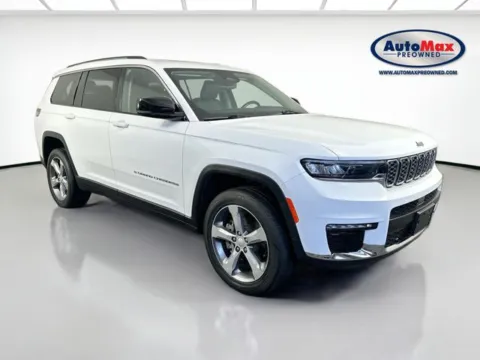 White 2022 Jeep Grand Cherokee L Limited for sale in Framingham, MA