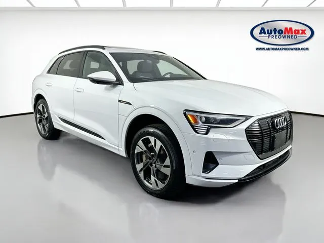 White 2022 Audi e-tron Premium for sale in Framingham, MA