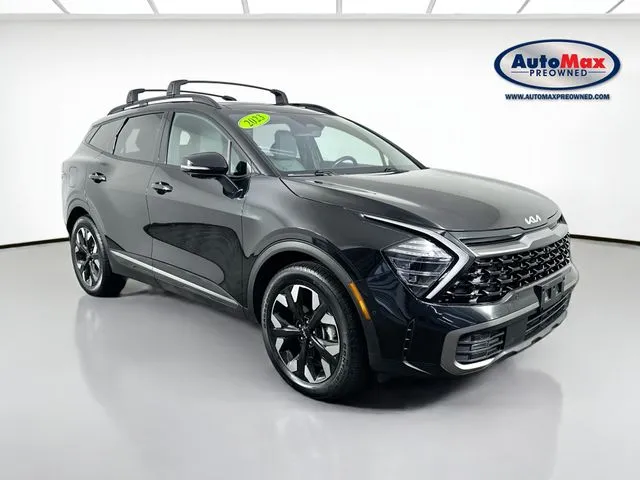 Black 2023 Kia Sportage Plug-In Hybrid X-Line Prestige for sale in Framingham, MA