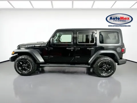 More photos of 2020 Jeep Wrangler Unlimited Willys at AutoMax Preowned Framingham, MA