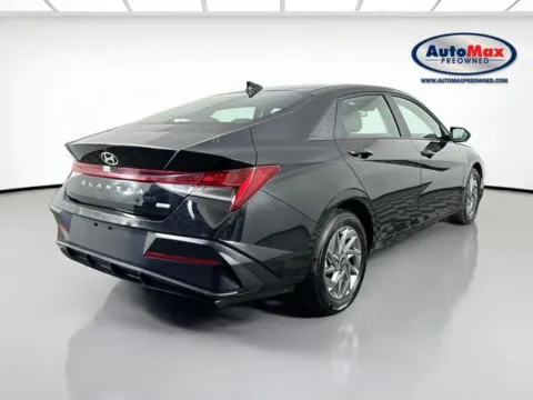 Photos of 2026 Hyundai Elantra Hybrid Blue for sale in Framingham, MA at AutoMax Preowned Framingham