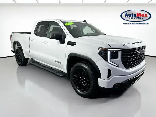 White 2023 GMC Sierra 1500 Elevation for sale in Framingham, MA