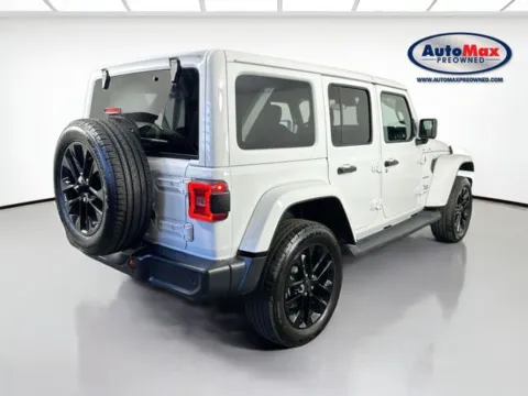Photos of 2024 Jeep Wrangler Sahara 4xe for sale in Framingham, MA at AutoMax Preowned Framingham