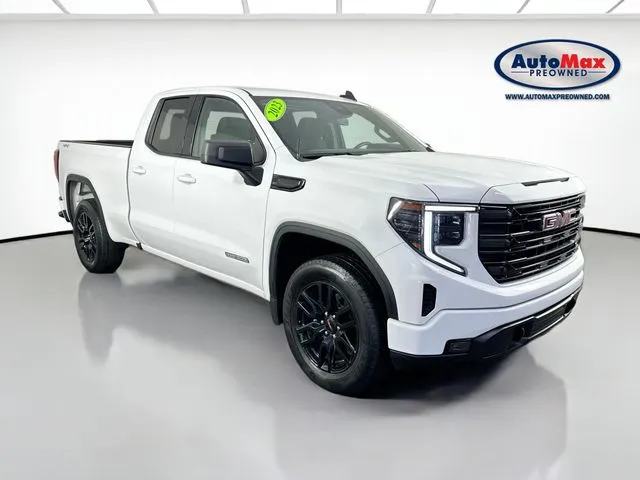 White 2023 GMC Sierra 1500 Elevation for sale in Framingham, MA