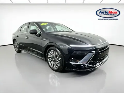Black 2024 Hyundai Sonata Hybrid Limited for sale in Framingham, MA