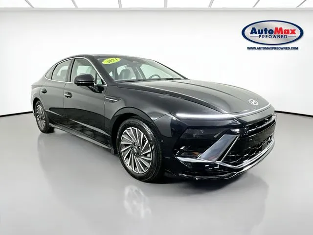 Black 2024 Hyundai Sonata Hybrid Limited for sale in Framingham, MA