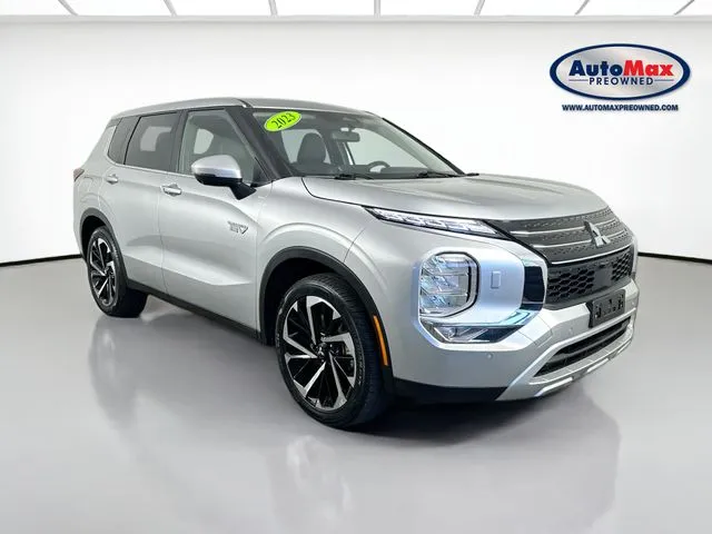 Silver 2023 Mitsubishi Outlander PHEV SE for sale in Framingham, MA