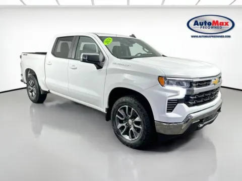 White 2024 Chevrolet Silverado 1500 LT for sale in Framingham, MA
