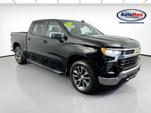 Black 2024 Chevrolet Silverado 1500 LT for sale in Framingham, MA
