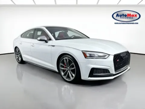 White 2018 Audi S5 Sportback 3.0T Premium Plus for sale in Framingham, MA