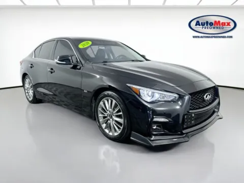 Black 2020 INFINITI Q50 3.0t LUXE for sale in Framingham, MA
