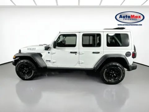 More photos of 2023 Jeep Wrangler Willys 4xe at AutoMax Preowned Framingham, MA