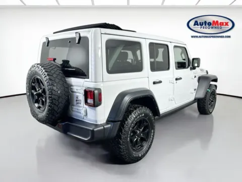 Photos of 2023 Jeep Wrangler Willys 4xe for sale in Framingham, MA at AutoMax Preowned Framingham