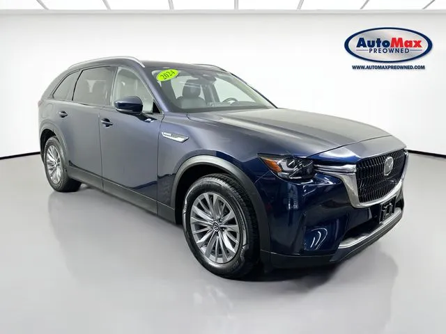Blue 2024 Mazda CX-90 PHEV Preferred for sale in Framingham, MA