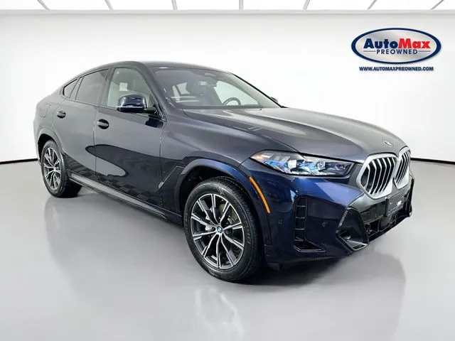 Black 2025 BMW X6 xDrive40i for sale in Framingham, MA