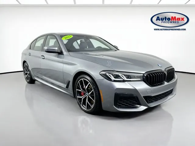 Gray 2023 BMW 5 Series 530i xDrive for sale in Framingham, MA