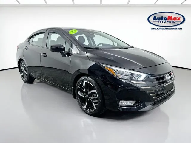 Black 2024 Nissan Versa 1.6 SR for sale in Framingham, MA