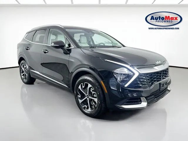 Black 2023 Kia Sportage Hybrid EX for sale in Framingham, MA