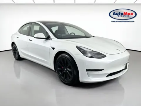 White 2022 Tesla Model 3 Long Range for sale in Framingham, MA