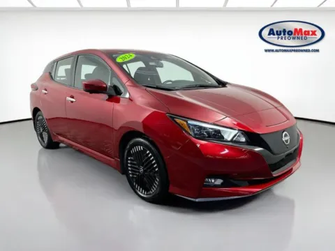 Red 2024 Nissan Leaf SV Plus for sale in Framingham, MA