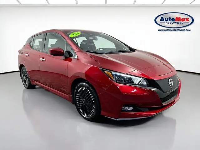 Red 2024 Nissan Leaf SV Plus for sale in Framingham, MA