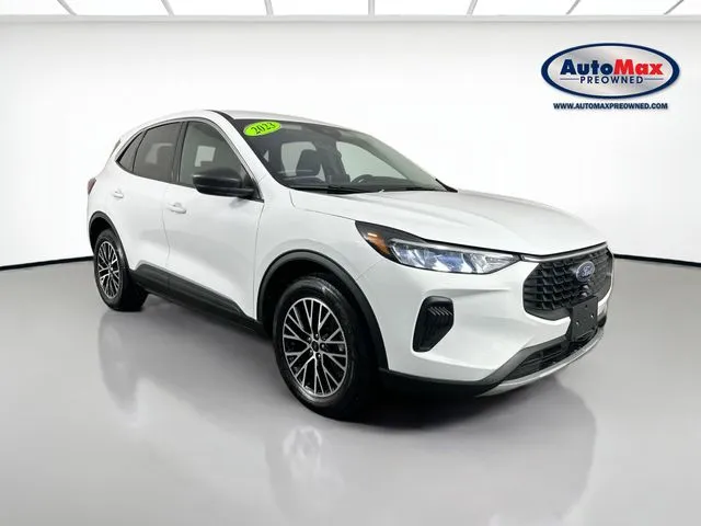 White 2023 Ford Escape Hybrid Active for sale in Framingham, MA