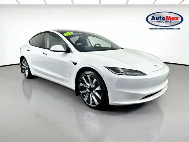 White 2025 Tesla Model 3 Long Range for sale in Framingham, MA