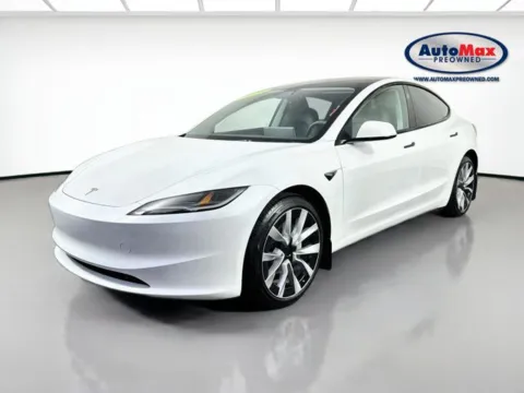 Another view of 2025 Tesla Model 3 Long Range for sale in Framingham, MA at AutoMax Preowned Framingham