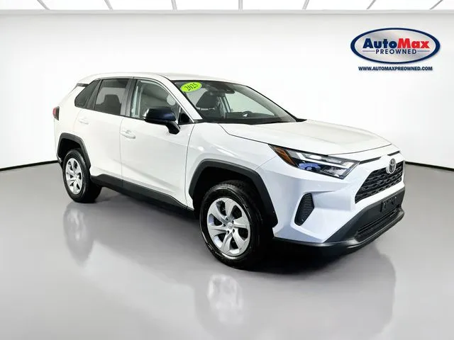 White 2025 Toyota RAV4 LE for sale in Framingham, MA