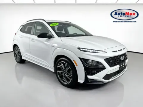 White 2023 Hyundai Kona N Line for sale in Framingham, MA