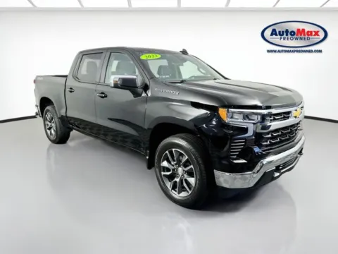 Black 2023 Chevrolet Silverado 1500 LT for sale in Framingham, MA