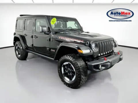 Black 2022 Jeep Wrangler Unlimited Rubicon for sale in Framingham, MA