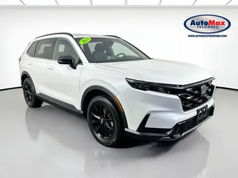 White 2024 Honda CR-V Hybrid Sport for sale in Framingham, MA