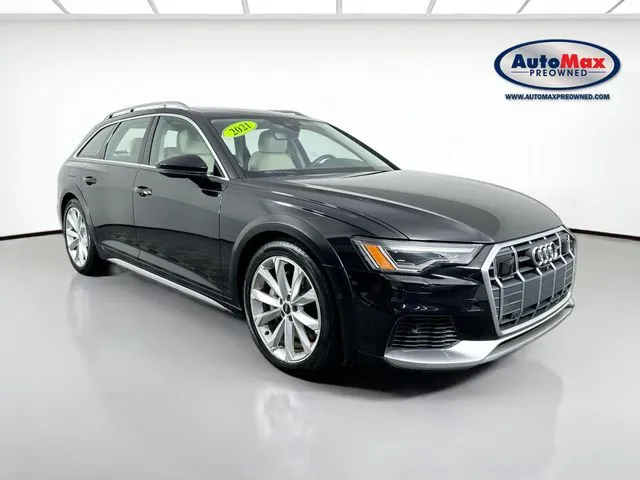 Black 2021 Audi A6 allroad Premium Plus for sale in Framingham, MA