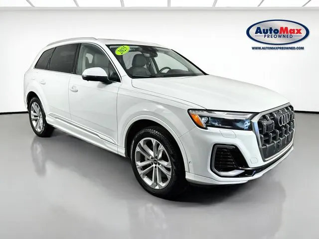 White 2025 Audi Q7 55 Premium Plus for sale in Framingham, MA