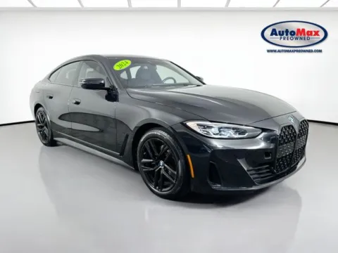 Black 2024 BMW 4 Series 430i xDrive Gran Coupe for sale in Framingham, MA
