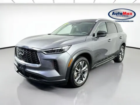 Another view of 2024 INFINITI QX60 LUXE for sale in Framingham, MA at AutoMax Preowned Framingham