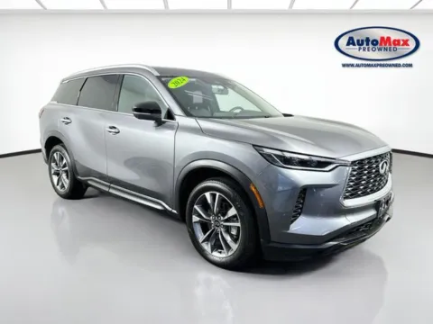 Gray 2024 INFINITI QX60 LUXE for sale in Framingham, MA