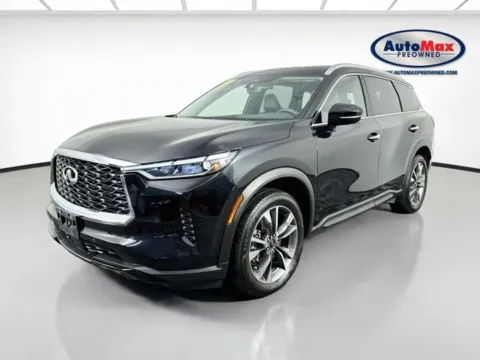 Another view of 2024 INFINITI QX60 LUXE for sale in Framingham, MA at AutoMax Preowned Framingham