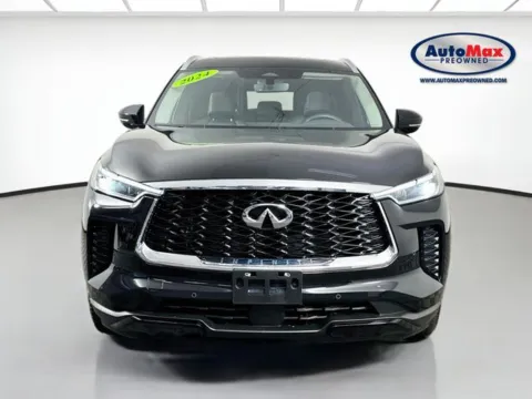 Photos of 2024 INFINITI QX60 LUXE for sale in Framingham, MA at AutoMax Preowned Framingham