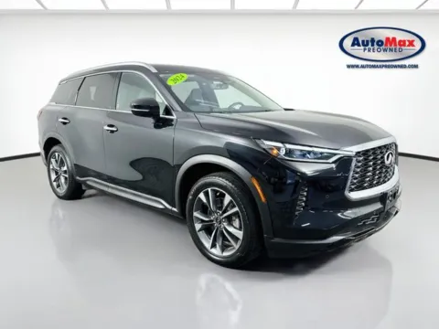 Black 2024 INFINITI QX60 LUXE for sale in Framingham, MA